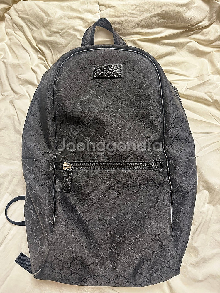 구찌 패브릭 백팩 판매합니다--0
