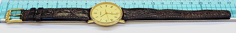 신품급 - 화려하면서도 심플한 클래식 디자인의 정품 라도 금원판 남성용 시계