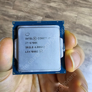 인텔 6700k cpu 팝니다