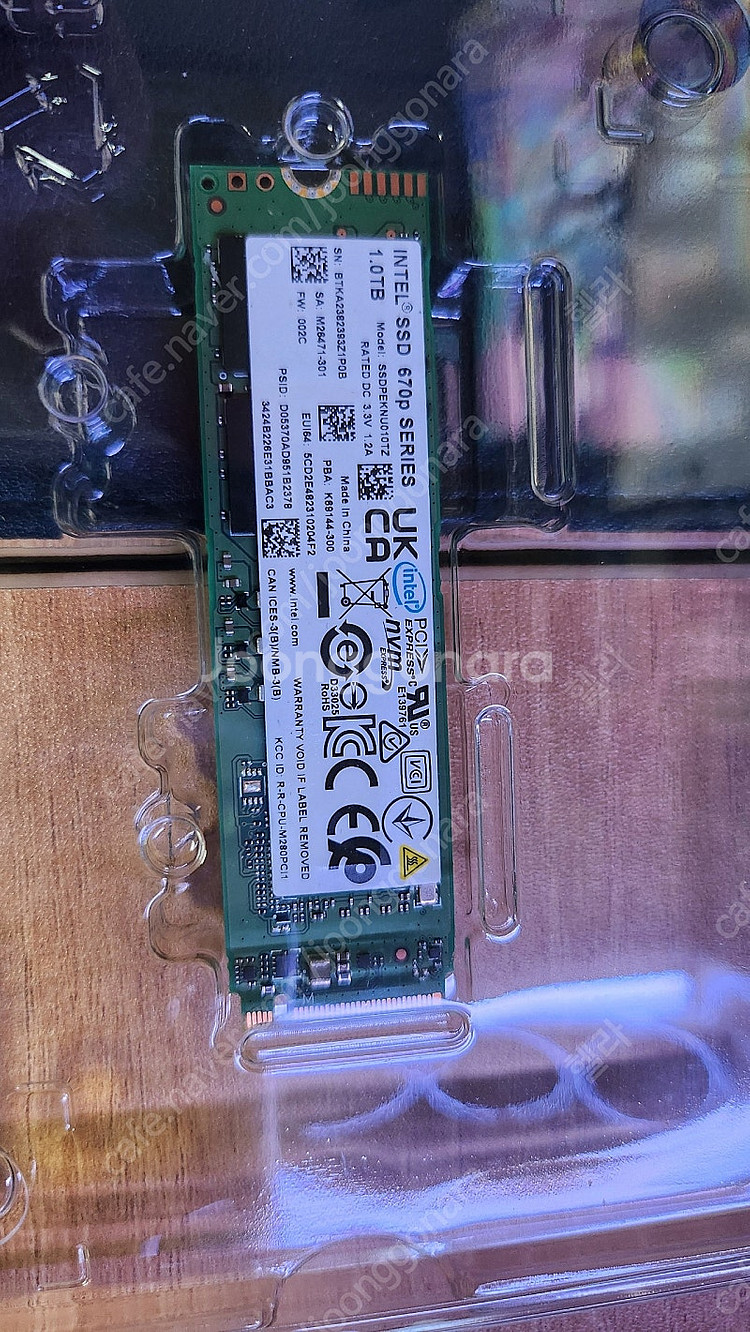 인텔 솔리다임 670P M.2 NVMe SSD 1TB ...--1