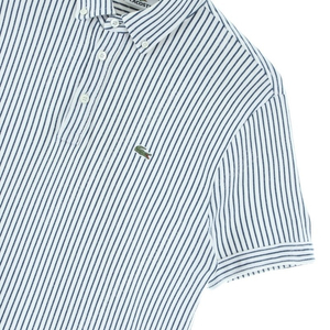 (XL) 라코스테 반팔 카라 티셔츠 스트라이프 아메카지 한정판