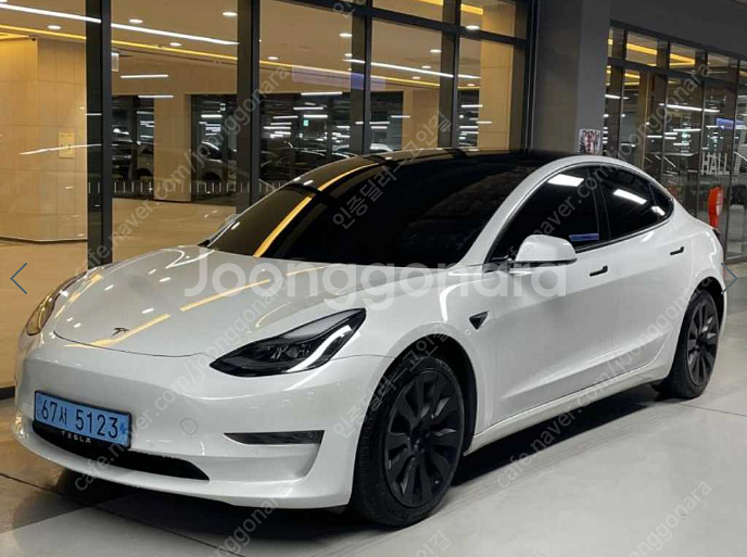테슬라 모델 3 EV AWD 롱 레인지2021년식 45...--0