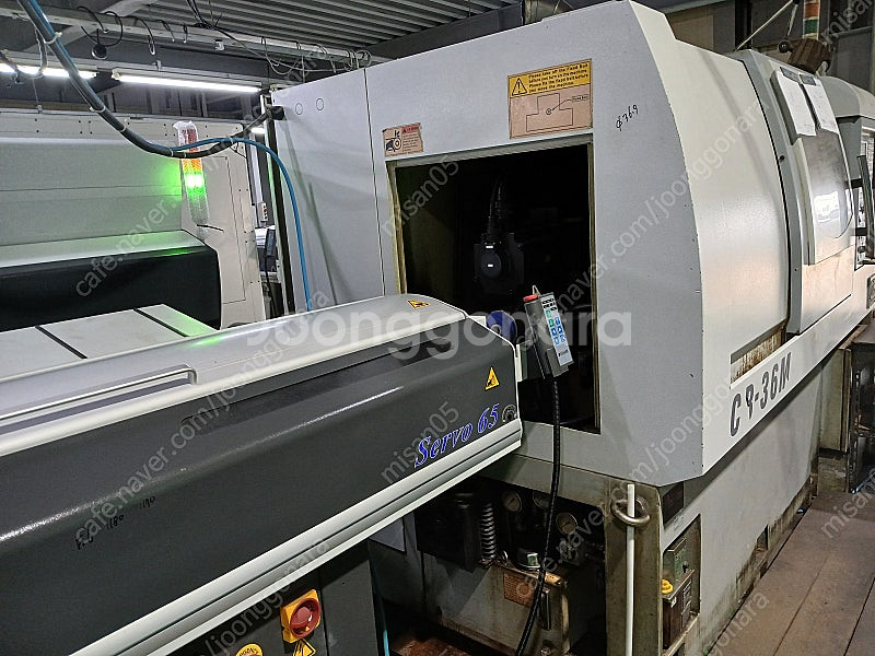 CNC 선반 CB-36M 자동 복합선반 기계 판매합니다...--0