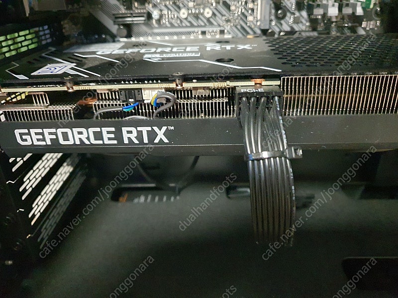 갤럭시 그래픽카드 rtx3060 12gb 무상서비스 20개월 남음