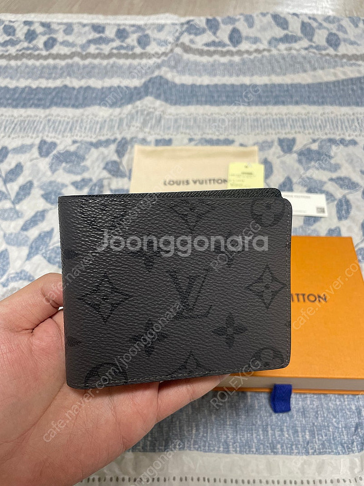 루이비통 이클립스 리버스 슬렌더월릿 반지갑 새상품급--0