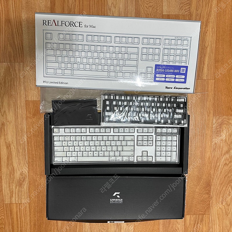 REALFORCE for Mac 풀배열 45g PFU Limited Edition 영문 / PZ-R2SA-US4M-WH 리얼포스