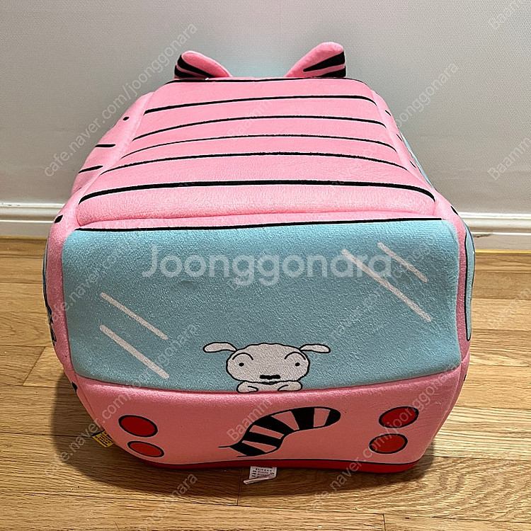 짱구 유치원버스 투웨이 고양이 강아지 숨숨집&쿠션--3