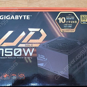 GIGABYTE UD750GM 80PLUS골드 풀모듈러 파워서플라이 팔아요.