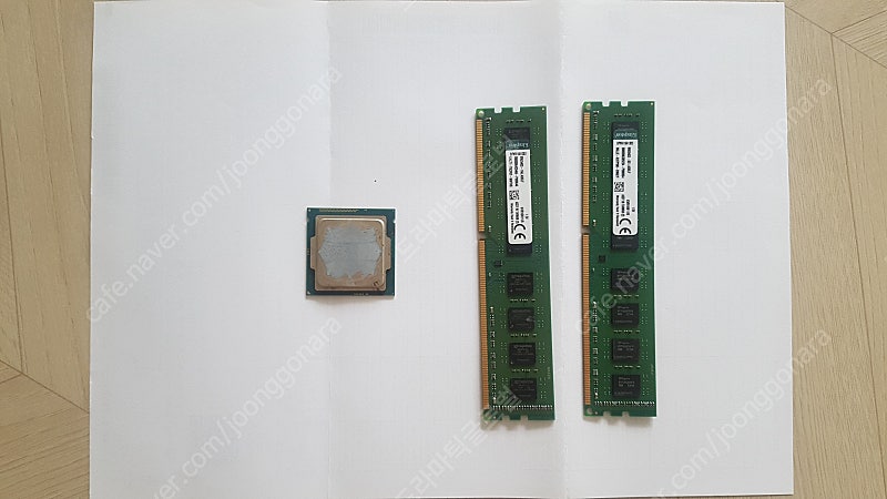 I5 4690 CPU와 램 DDR3 총 16기가 팝니다..