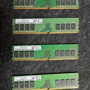 DDR4 8gb 2400t 삼성 시금치램