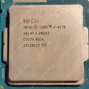 인텔 l7 4770 3.40ghz cpu