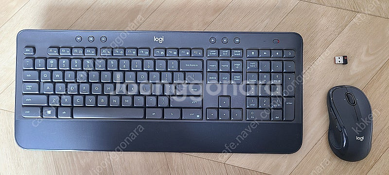로지텍 Logitech 키보드.마우스.세트 모델명: M...--0