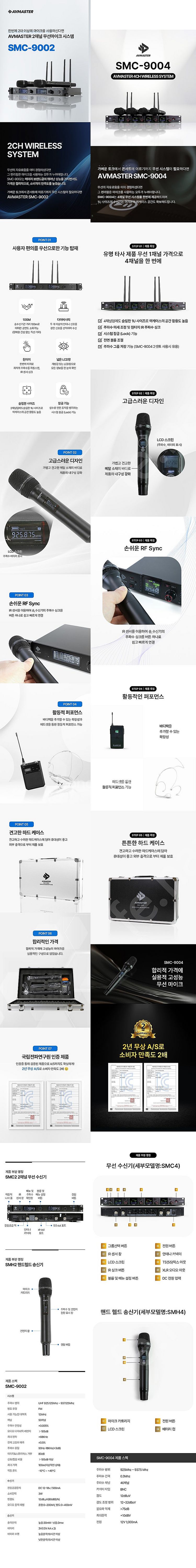 고성능 무선마이크 2채널, 4채널 신품 팝니다. (교회...--1