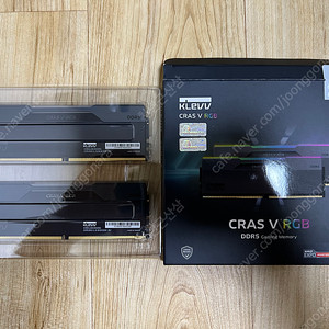 KLEVV DDR5 6000 CL30 CRAS V RGB 64GB (32Gx2ea) 서린 정품 팝니다. (하이닉스 A다이)