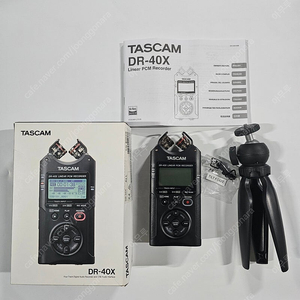 Tascam DR-40X(타스캄), 녹음기 보이스 레코더