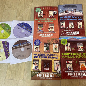 wayside school 웨이사이드 스쿨4권+음원 cd 정품(택포)