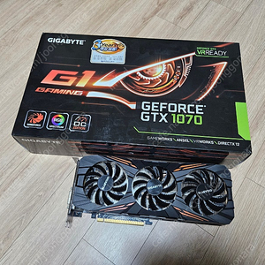 기가바이트 GTX1070 팝니다