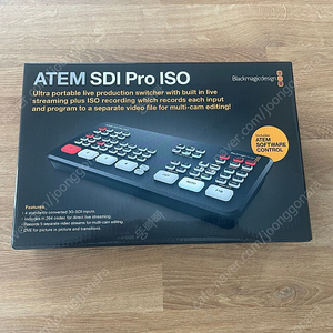 Blackmagic ATEM sdi pro ios 스위처 거이 새거 판매합니다