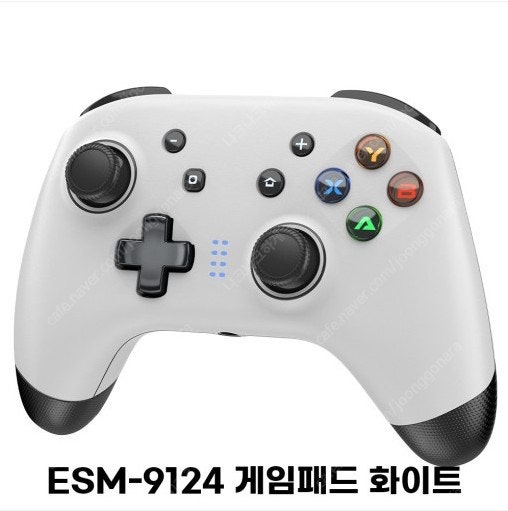이지스마스 ESM-9124 PC 안드로이드 iOS 무선 컨트롤러 게임패드 새상품 판매합니다.