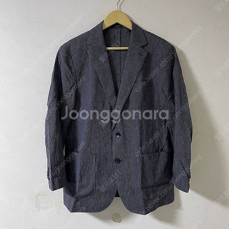 갤럭시 남성 블렌드 깅엄 체크 자켓 100 (남성 95...--0