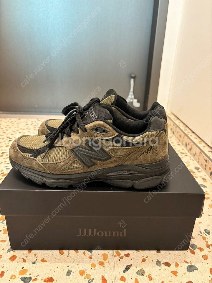 뉴발란스 자운드 브라운블랙 990v3 260사이즈 판매--6