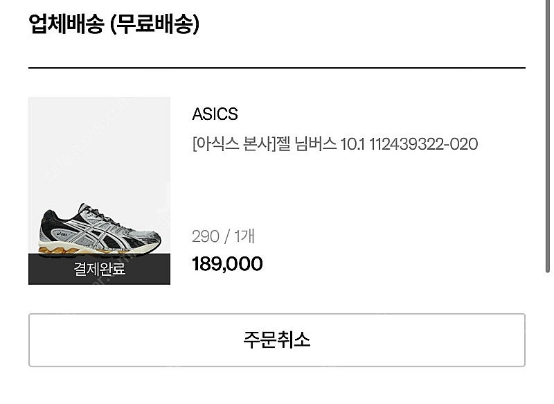 아식스 젤님버스 10.1 피드몬트 그레이 퓨어 실버--1
