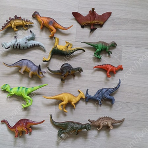 공룡 피규어, 애니멀 플래닛 피규어 장난감, 피규어 짱구 4P