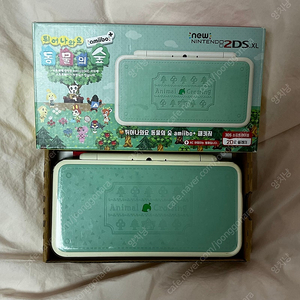 New 2ds xl 튀어나와요 동물의 숲 에디션 판매합니다 뉴투다수 뉴작다수 3ds 튀동숲 게임 칩