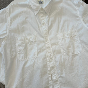 오어슬로우 샴브레이셔츠 화이트 반팔 5 사이즈