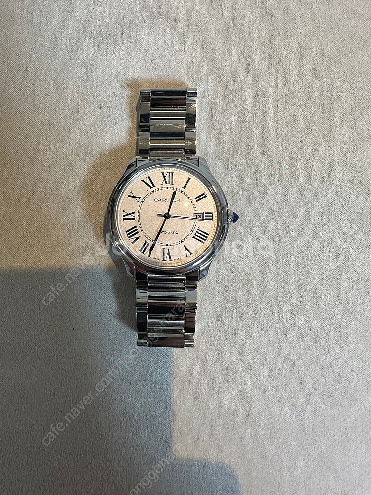 [판매] 까르띠에 롱드 머스트 40mm 오토매틱 (22년 11월 국내 백화점 스탬핑)--1
