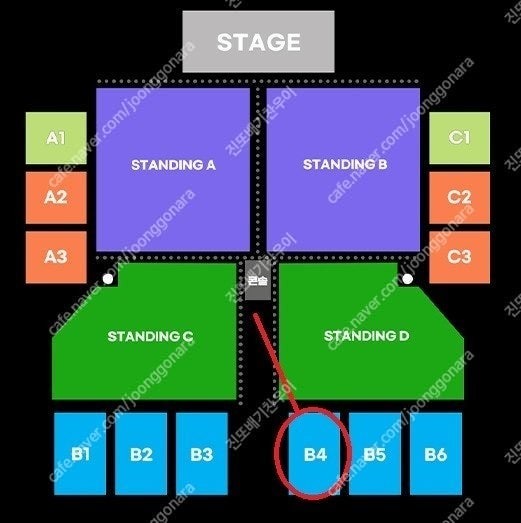 [ 노엘 갤러거 콘서트 지정석P석 B4구역 8열 연석 양도 ]