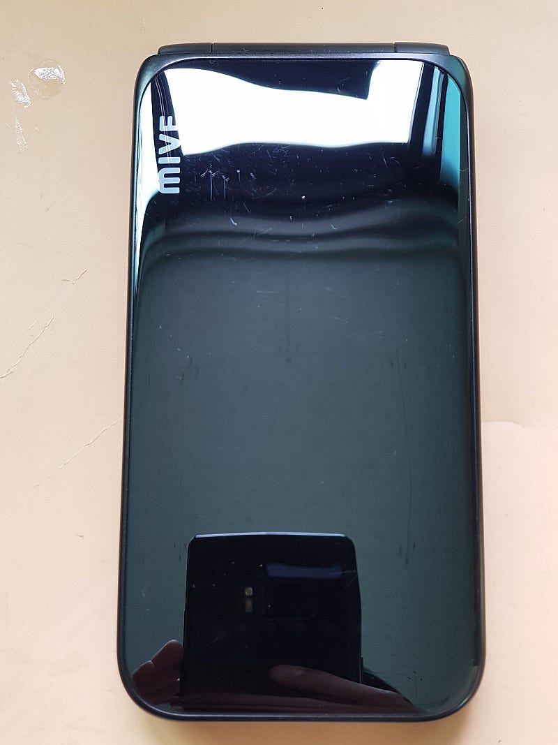 스타일폴더 32G 블랙(AMT120) 깨끗한 무잔상 8만원