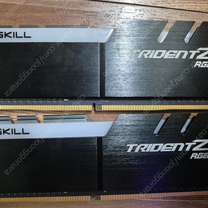 메모리 램 G.SKILL DDR4-3200 CL14 TRIDENT Z RGB 패키지 (16GB(8Gx2))