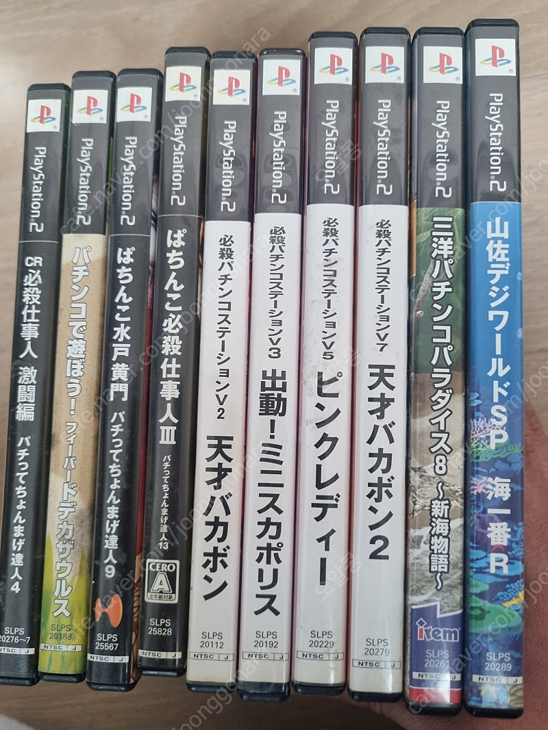 PS2 / 플스2 일본판 파친코/ 슬롯머신 게임CD