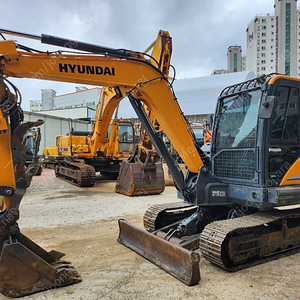 현대 HX60MT 2019년식 코끼리집게 회전라인 02 중고굴삭기