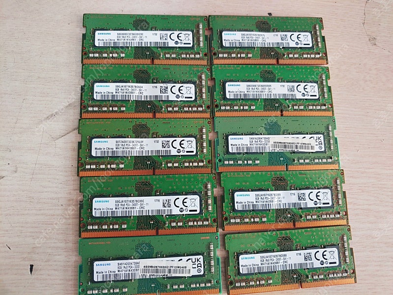 삼성 노트북 메모리 DDR4 판매합니다 여러종류