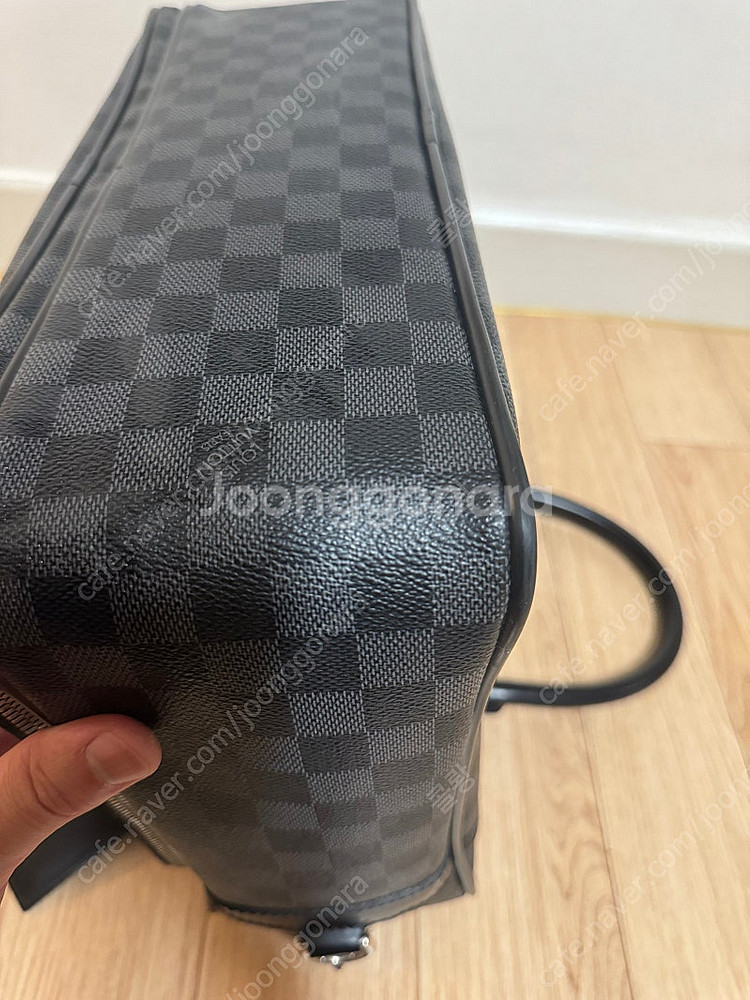 루이비통 이케어 다미에그라피트 블랙 브리프케이스 남성 ...--5