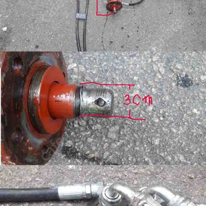 가격인하 유압실린더와 업-다운 콘트롤레바