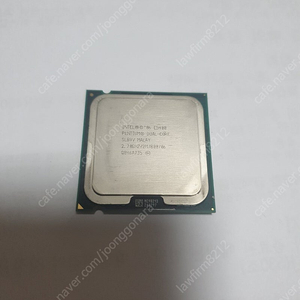 인텔 펜티엄 듀얼코어 CPU E5400 판매합니다