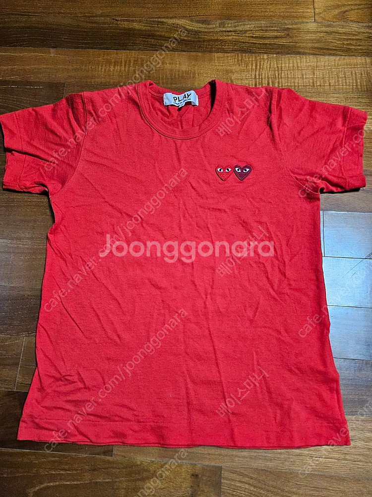꼼데가르송 반팔티 m--0