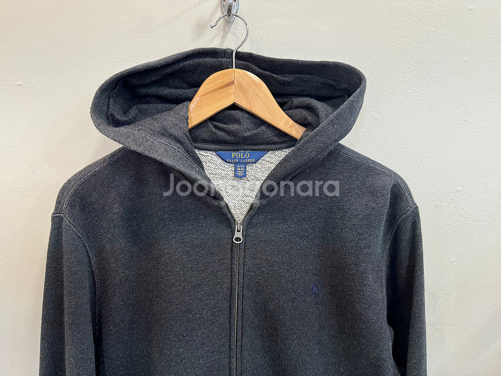 Polo 폴로 랄프로렌 차콜그레이 후드집업 자켓--1