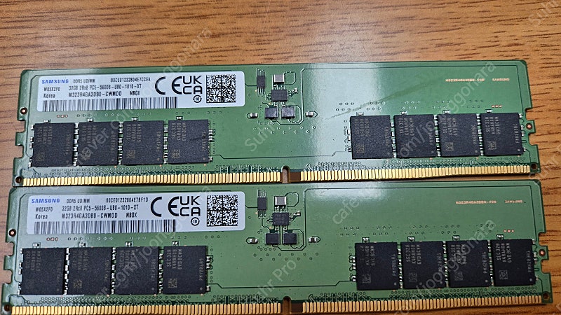 삼성 DDR5 5600B 32GB 램 팝니다!