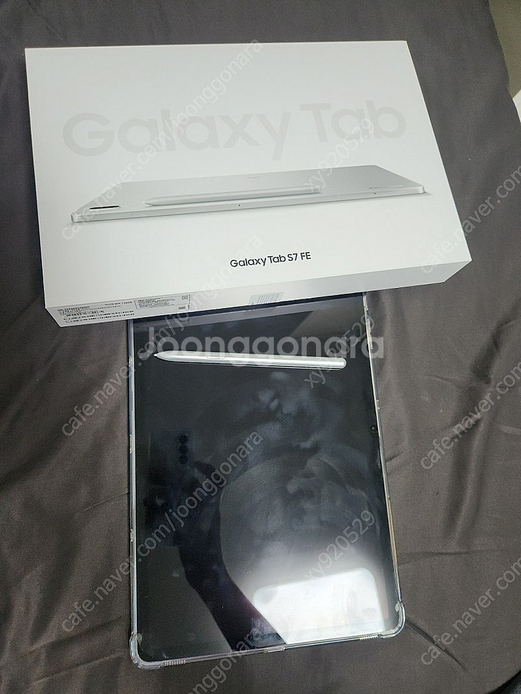 갤럭시탭s7 fe 64gb 미스틱 실버--0