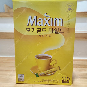 맥심모카골드 210