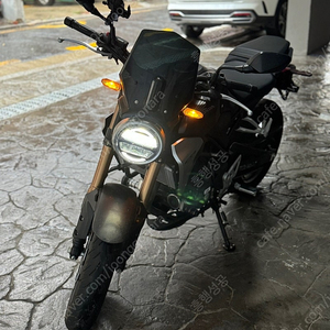 혼다 CB300R 21년식 블랙, 짧은 키로수 팝니다.