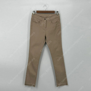 여성 슬림핏 면바지 (26 size / BEIGE)