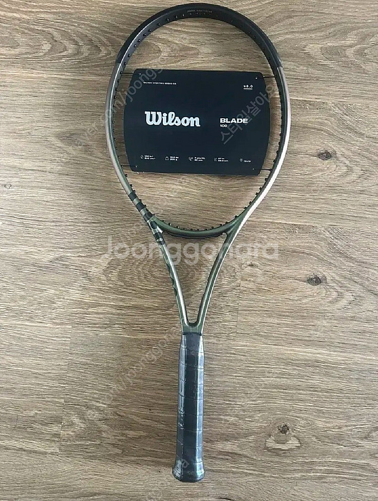윌슨 블레이드 100 V8 테니스 라켓 300g 4그립...--0