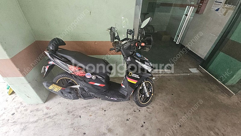혼다 클릭 125cc 넘겨요--0
