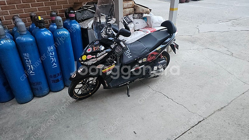 혼다 클릭 125cc 넘겨요--3
