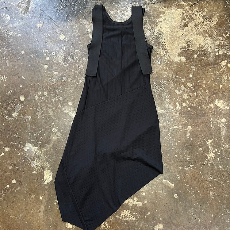 S) ZARA 자라 니트 나시 원피스 언발 민소매 원피스 이미지